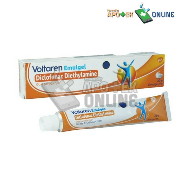 Gambar VOLTAREN EMULGEL TUBE 50GR dari Apotek Golden Star Taman Sari Kota Administrasi Jakarta Barat Tokopedia