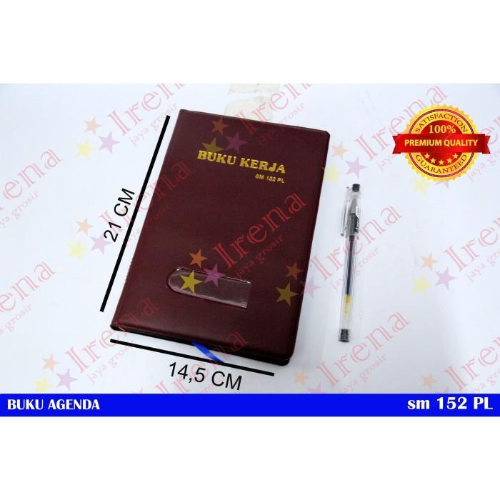 Gambar Buku Agenda Diary SM152 Pocket Note Organizer Kulit Deluxe dari Toko ATK Irena Jaya Grosir Kota Bandung Tokopedia