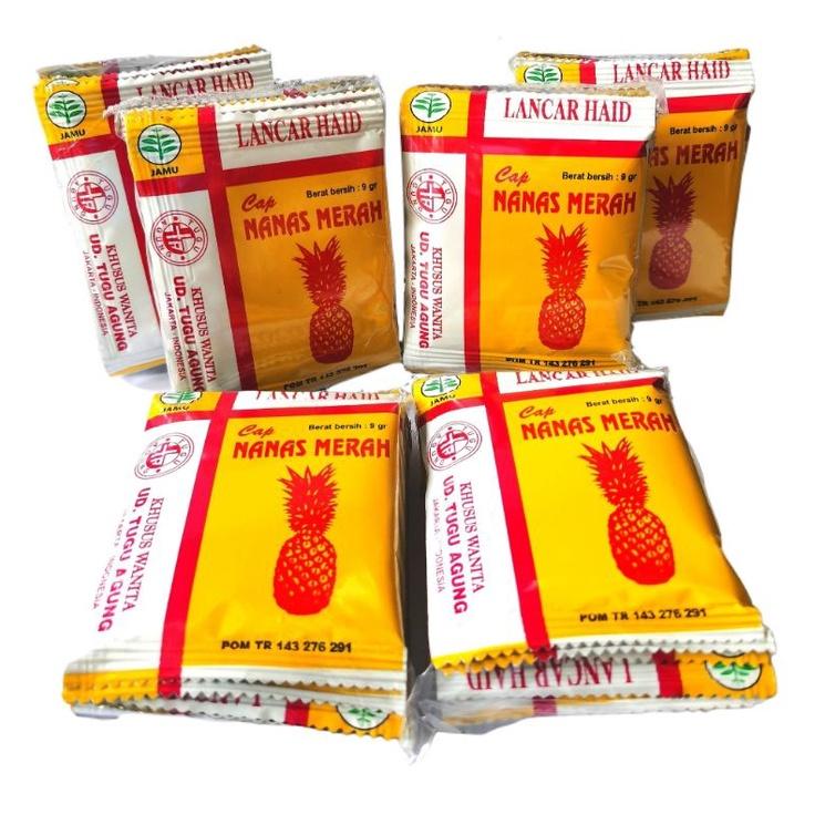 JAMU LANCAR HAID NANAS MERAH