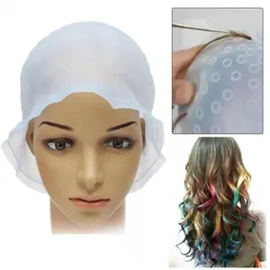 Topi Bleaching Cat Rambut Topi Semir Rambut Bahan Silikon Untuk Salon