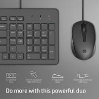 Gambar HP 150 Combo Keyboard and Mouse Wired USB GARANSI RESMI HP INDONESIA dari Trinity Memory Kota Administrasi Jakarta Barat 2 Tokopedia