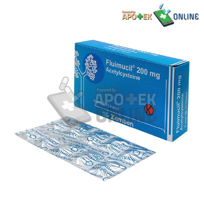 FLUIMUCIL 200 MG STRIP 10 TABLET