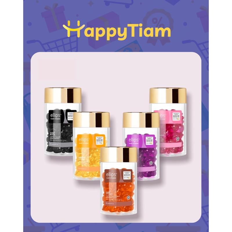 ELLIPS HAIR VITAMIN RAMBUT MORROCAN OIL KEMASAN BOTOL 1ML ORI PER PCS 1