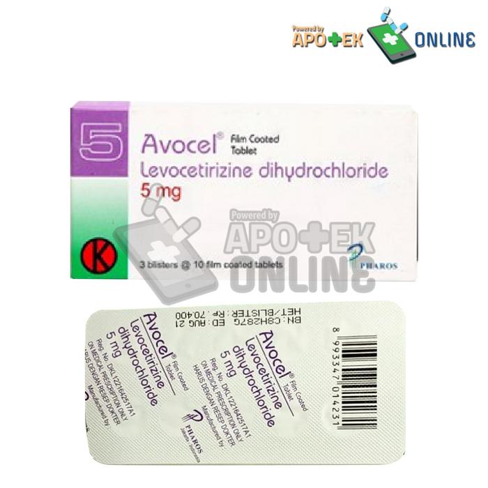 AVOCEL 5 MG 1 BLISTER 10 TABLET