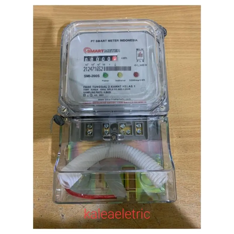 KWH SMART METER SMI-200s ANALOG 1phase 5(40) pascabayar tahun 2022 NEW