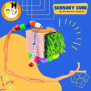 Mainan Edukasi Sensory Montessori Mainan Motorik byGHEduPlay Cube Bayi