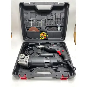 ELLKA Bor + Gerinda Box!! Bor 10mm + Gerinda 4inch + Bor Kayu+ Bor