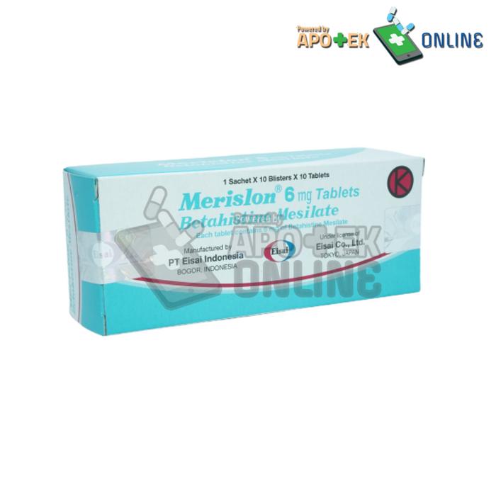 MERISLON 6 MG STRIP 10 TABLET