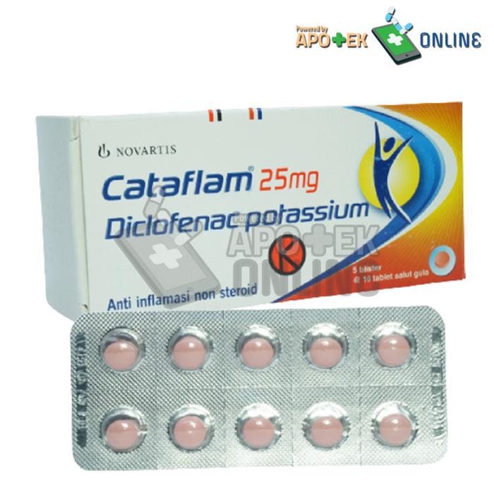 CATAFLAM 25 MG BLISTER 10 TABLET