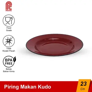 PACIFIC Kudo Piring Ramen Plastik Food Grade 23 x 3 Cm Bulat PIRING
