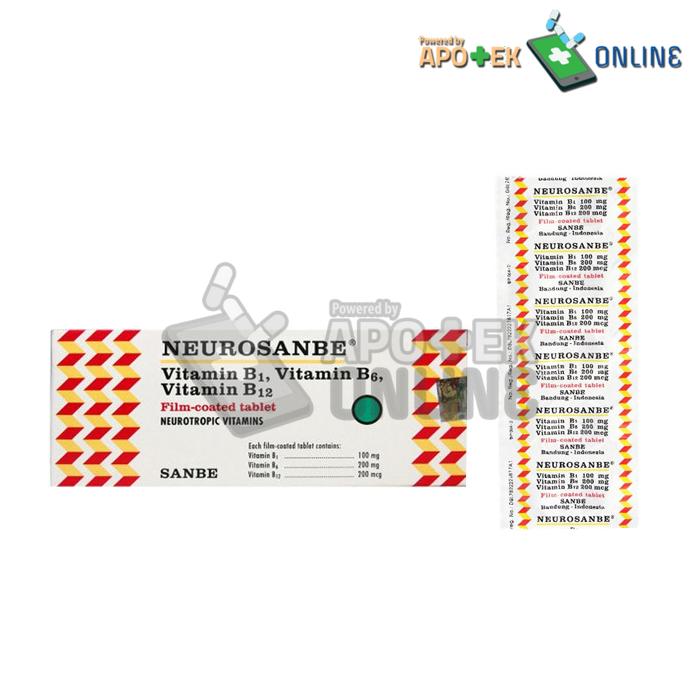 NEUROSANBE 100 MG FCT STRIP 10 TABLET