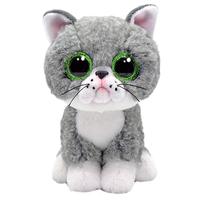 Gambar TY Beanie Boos Fergus Gray Cat (Regular) - Boneka Kucing Abu Abu dari TY Official Store Kab. Bogor 2 Tokopedia
