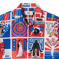 Gambar Kemeja Print Telusur Kultur - Hantu Merah - L dari Telusur Kultur Kota Administrasi Jakarta Timur 2 Tokopedia