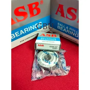 (Isi 10pc) Bearing 6300 ZZ ASB ORIGINAL