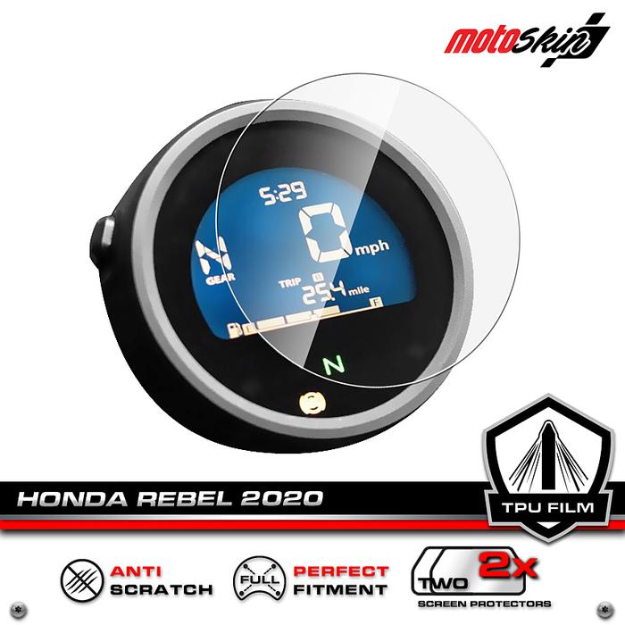 Gambar Anti Gores Speedometer PRO TPU REBEL 500 2020 MotoSkin dari Webike Indonesia Kota Administrasi Jakarta Selatan Tokopedia