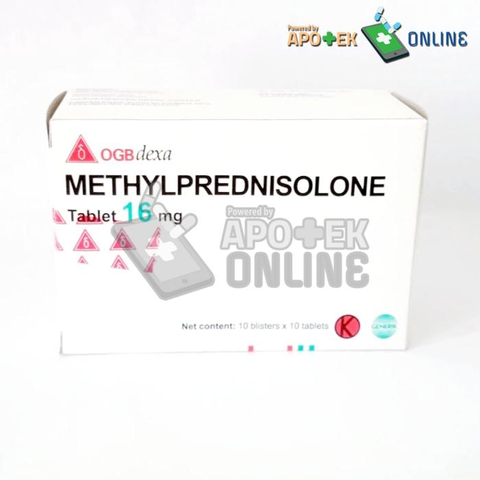 METHYLPREDNISOLONE 16 MG OGB DEXA MEDICA STRIP 10 TABLET