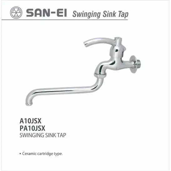 SANEI Kran Dapur A10JSX - Keran Angsa - Swinging Sink Tap A 10 JSX