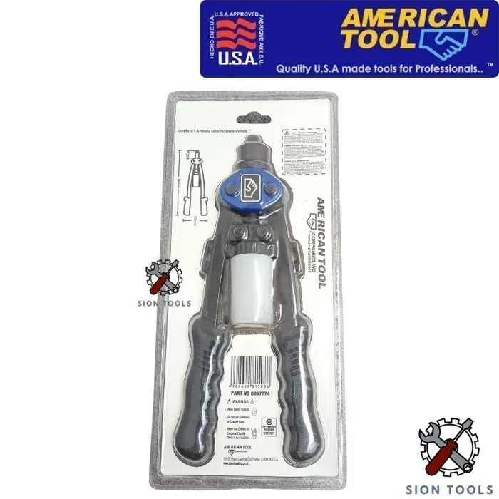 AMERICAN TOOL TANG RIVET / TWO-HANDED RIVERTER HEAVY DUTY 275 MM 3