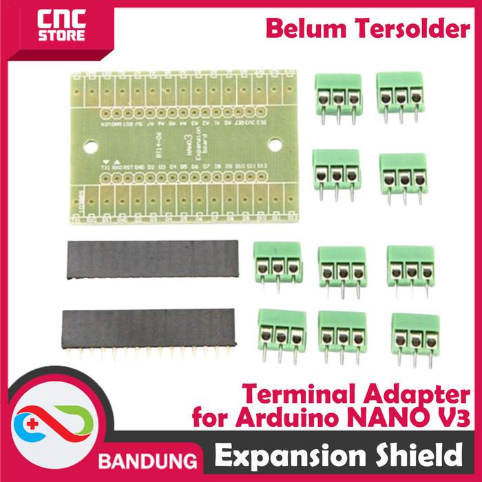 EXPANSION SHIELD TERMINAL ADAPTER I/O SHIELD FOR ARDUINO NANO - Shop ...