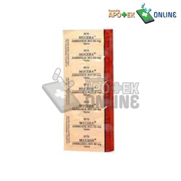 MUCERA 30 MG STRIP 10 TABLET