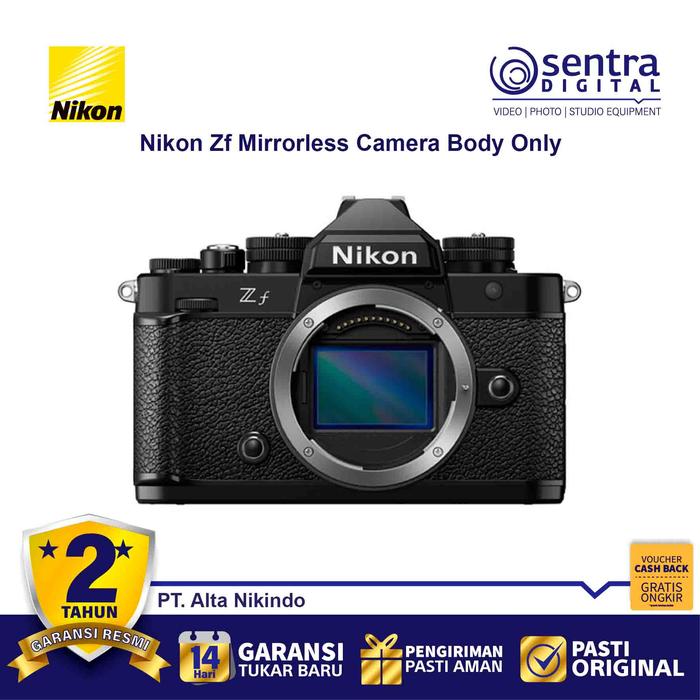 Gambar Nikon Zf Body Only Mirrorless Camera Black dari Sentra Digital Kota Surabaya Tokopedia