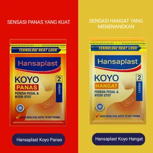 HANSAPLAST KOYO PANAS HANGAT ISI 2 LEMBAR PEGAL NYERI OTOT OBAT NYERI