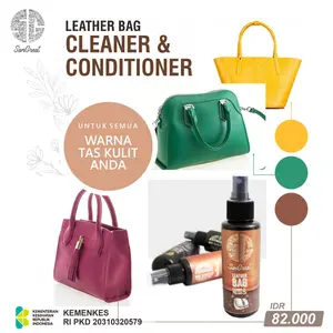 Leather Bag Cleaner and Conditioner Pembersih Tas Kulit Anti Jamur Tas