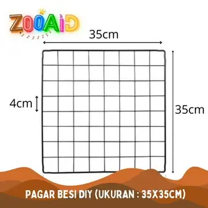 PANEL DIY 35x35 KANDANG PAGAR DAN KONEKTOR ANJING KUCING KELINCI FENCE