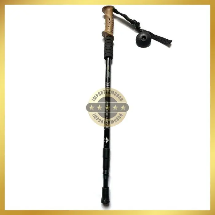 Tongkat Hiking Trekking Alpenstocks Pole Telescopic - 7075 0