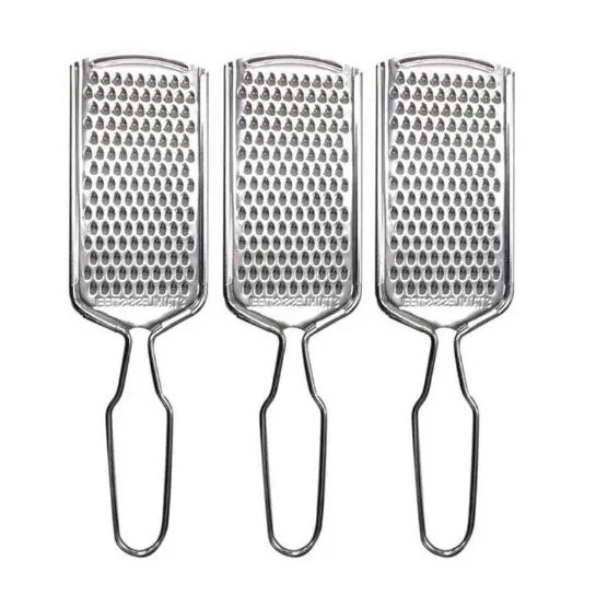 Parutan Keju Stainless Steel Alat Parut Cokelat Wortel Kentang DLL