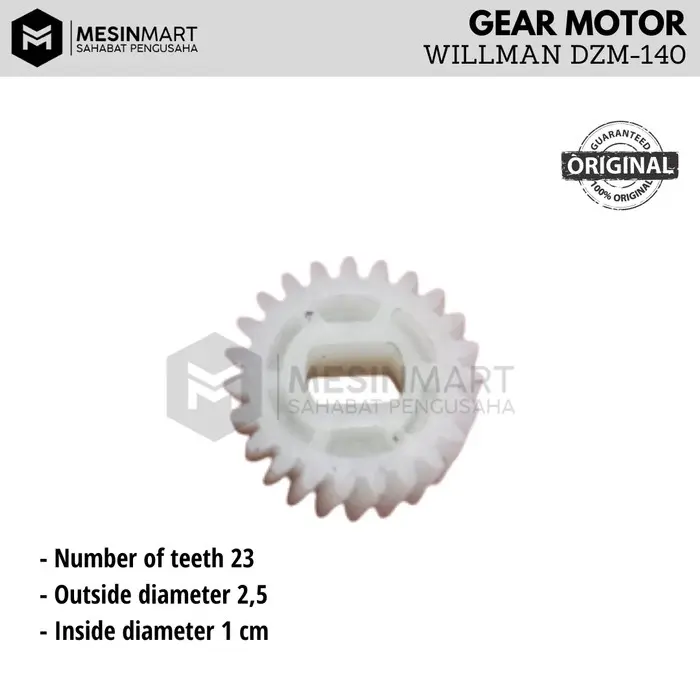 Spare Part - Gear Motor Mesin Mie / Noodle maker WILLMAN DZM 140