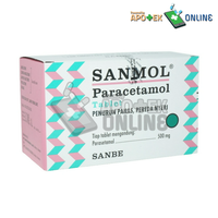 Gambar SANMOL 500MG 1 STRIP ISI 4 TABLET dari Apotek Lily Medika Denpasar Kota Denpasar 2 Tokopedia