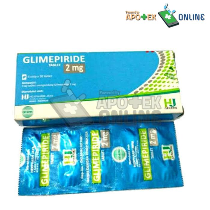 GLIMEPIRIDE 2MG 1 STRIP 10 TABLET