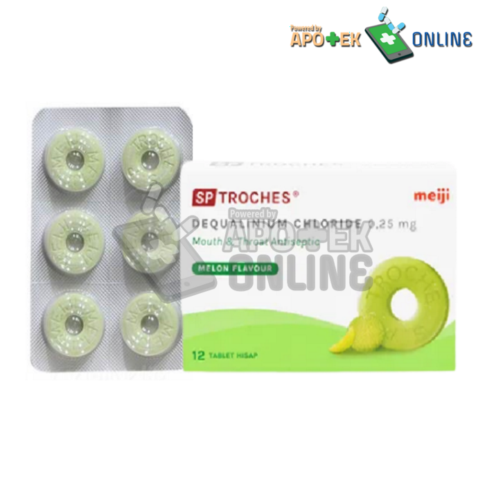 Gambar SP TROCHES MELON 1 BOX 12 TABLET dari Apotek Kertasari Ciamis Kab.Ciamis Tokopedia