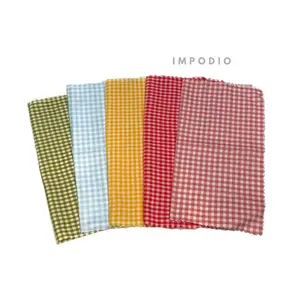 [PAKET 5pcs] napkin PASTEL square kain piknik props foto IMPODIO