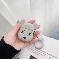 Gambar Airpods Case Kaws Bearbrick Gen 1 2 3 PRO Soft Silicone - Hitam, Airpods Gen 3 dari Arceantics Kota Tangerang 5 Tokopedia