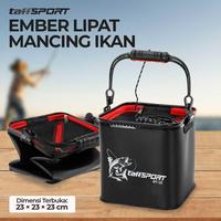 Gambar TaffSPORT Ember Lipat Mancing Ikan Folding Bucket Handle- WF125 dari Taffware Official Store Kota Administrasi Jakarta Barat 2 Tokopedia