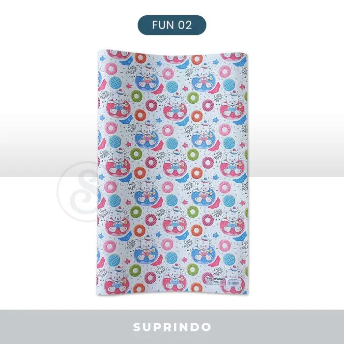 Gambar (10 lbr) KERTAS KADO MOTIF F 63.5 x 49.5 cm dari Suprindo Kota Administrasi Jakarta Utara 5 Tokopedia