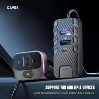 Gambar Car Charger Lenyes CA905 RGB Light Fast Charging 81W 6 Port Type C Usb Black dari Toleda Indonesia Kota Tangerang 3 Tokopedia