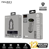 Gambar LENYES CA856 Mobil Charger Fast Charging 2 USB 2.4A Stainless Original Adapter Adaptor dari Toleda Indonesia Kota Tangerang 5 Tokopedia