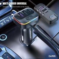 Gambar Car Charger Lenyes CA905 RGB Light Fast Charging 81W 6 Port Type C Usb Black dari Toleda Indonesia Kota Tangerang 4 Tokopedia