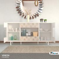 Gambar Buffet TV / Rak TV Minimalis Credenza Venezia I Furniture - Coffe Brown dari Trenz Furniture Kota Surabaya 2 Tokopedia