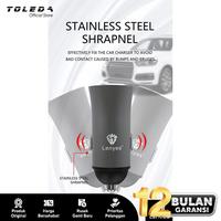 Gambar LENYES CA856 Mobil Charger Fast Charging 2 USB 2.4A Stainless Original Adapter Adaptor dari Toleda Indonesia Kota Tangerang 4 Tokopedia