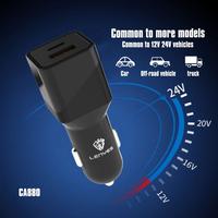 Gambar Car Charger Lenyes CA880 2Port USB + Type-C Fast Charge 38W Adapter dari Toleda Indonesia Kota Tangerang 3 Tokopedia