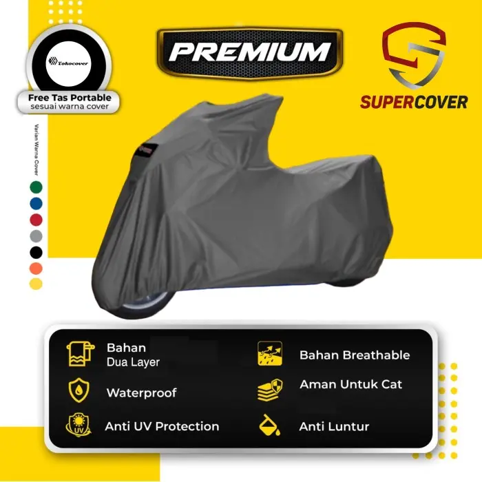 Cover motor Sarung motor PIAGIO Piaggio biru 0