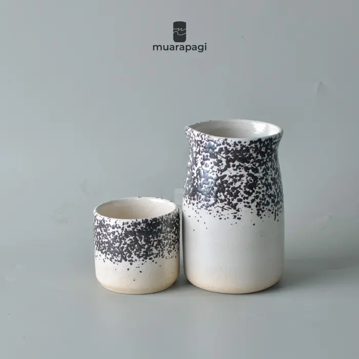 Gelas Server Set Keramik Kopi v60 GSR | Decanter, Carafe | MUARAPAGI 1