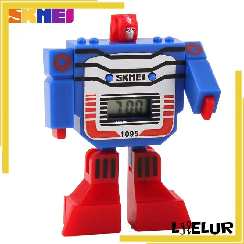 Jam Tangan Anak Model Robot SKMEI DG1095 Material PU 3