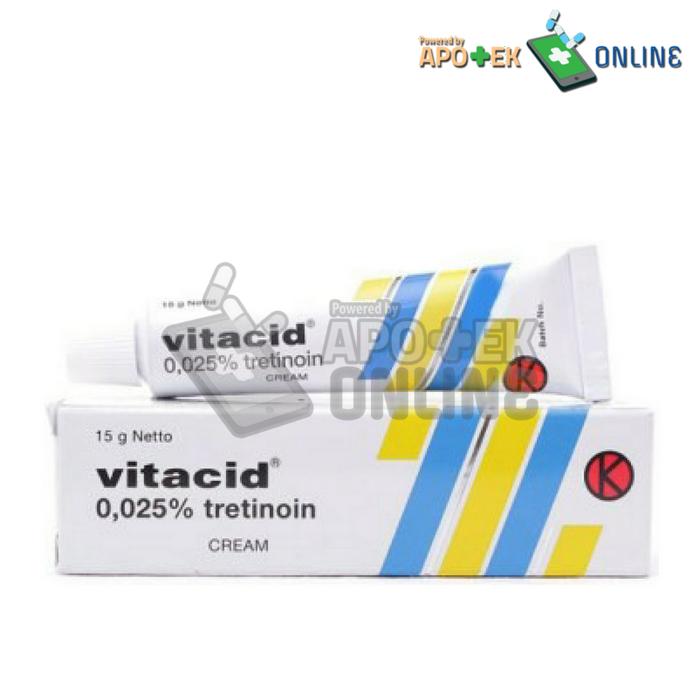 VITACID 0.025% 15 GR CREAM