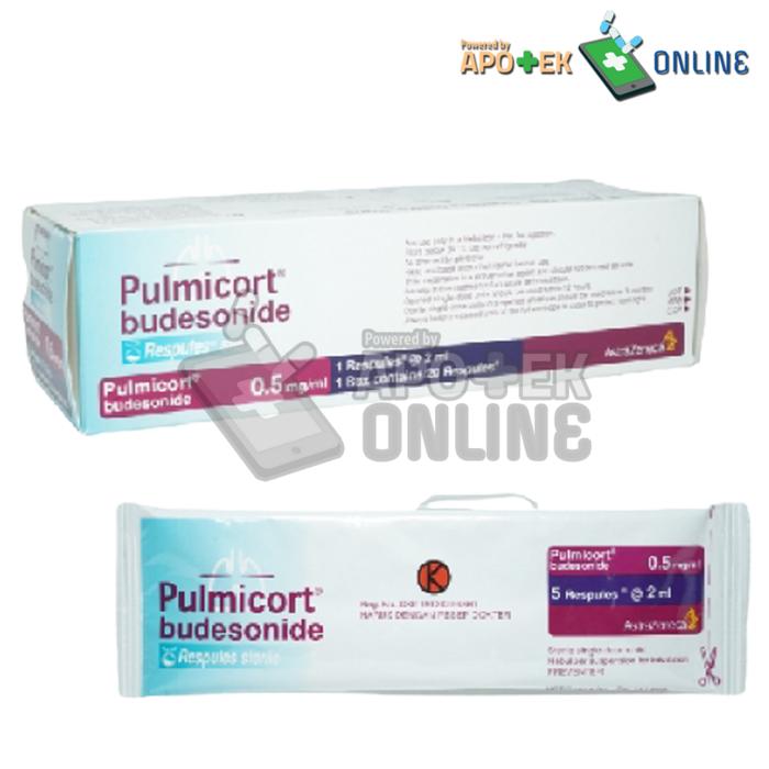 PULMICORT 0.5MG BOX 5 RESPULES