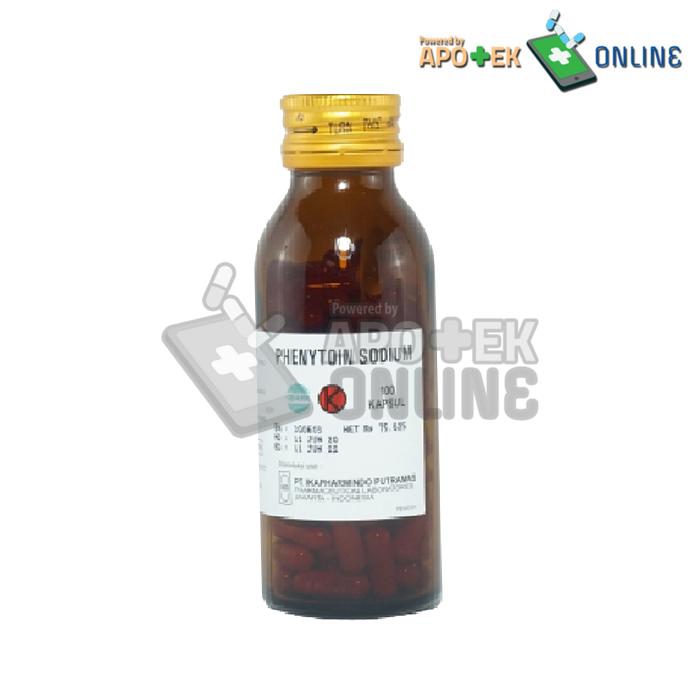 PHENYTOIN IKAPHARMINDO 100 MG BOTOL 100 KAPSUL